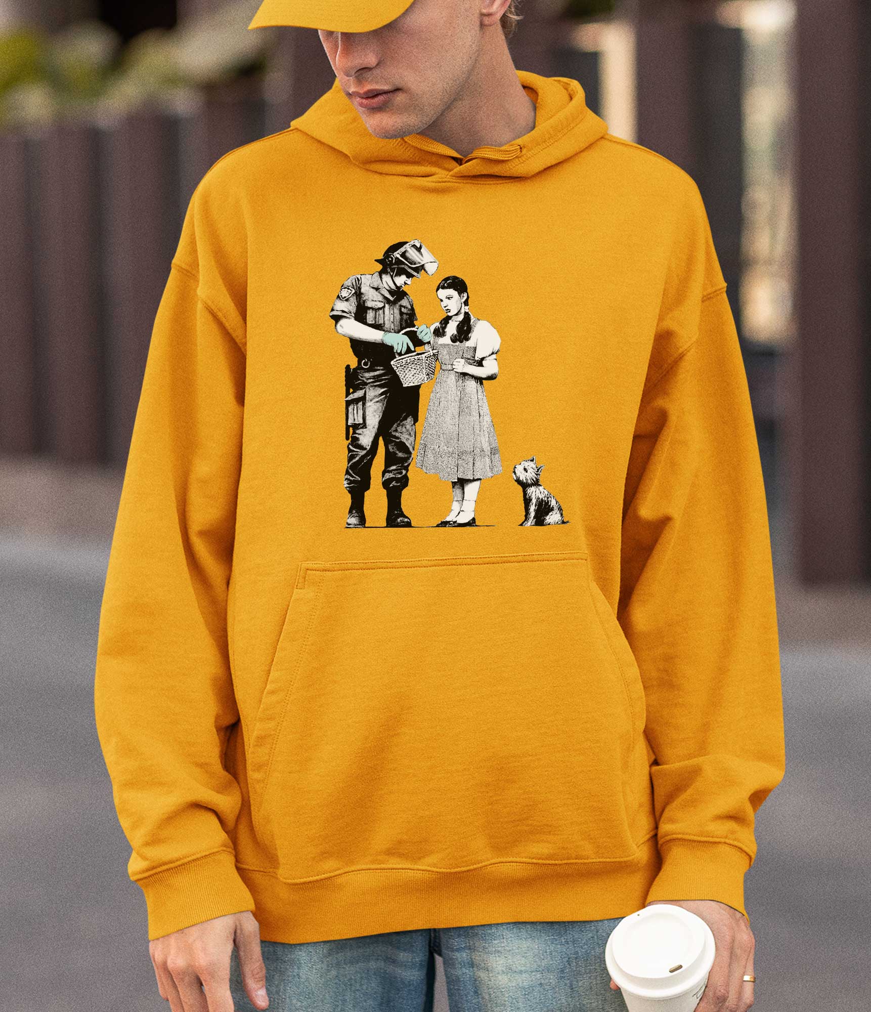 Image of Banksy Hoodie - Dorothy Banksy-Apparel