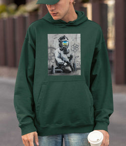 Image of Banksy Hoodie - Gasmask