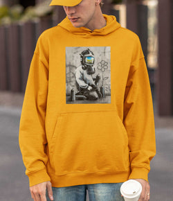 Image of Banksy Hoodie - Gasmask