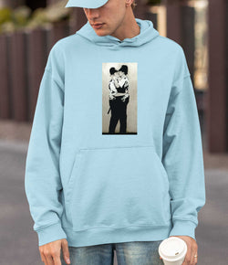 Image of Banksy Hoodie - Kissing Coppers
