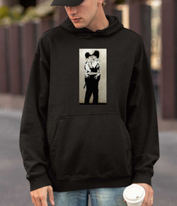Image of Banksy Hoodie - Kissing Coppers