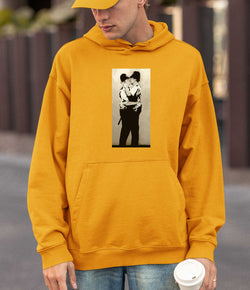 Image of Banksy Hoodie - Kissing Coppers