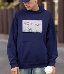 Image of Banksy Hoodie - No Future