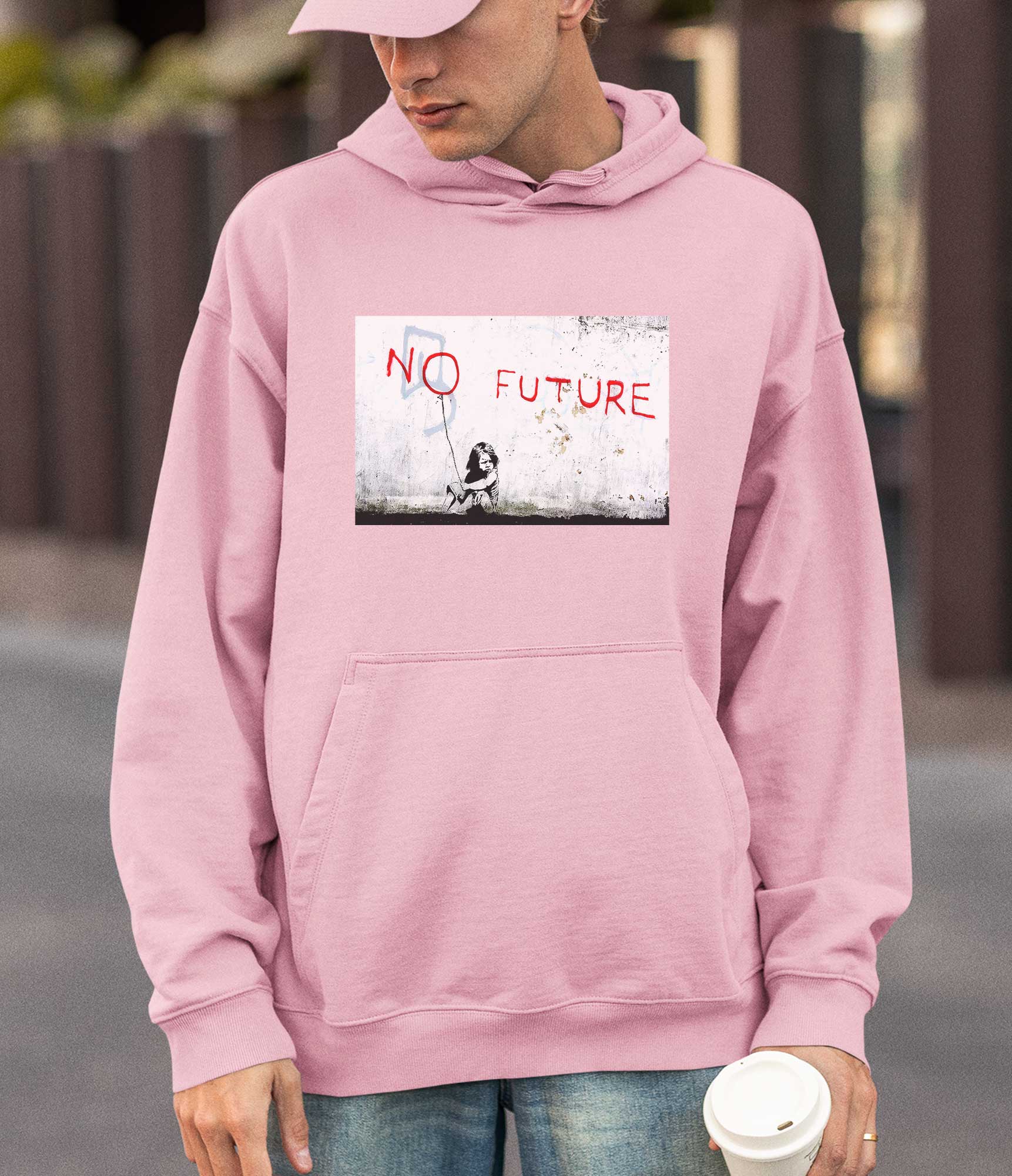 Image of Banksy Hoodie - No Future Banksy-Apparel