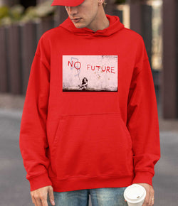 Image of Banksy Hoodie - No Future