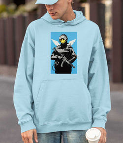Image of Banksy Hoodie - Smiley Copper
