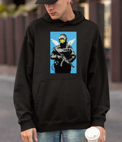 Image of Banksy Hoodie - Smiley Copper