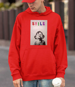 Image of Banksy Hoodie - Smile