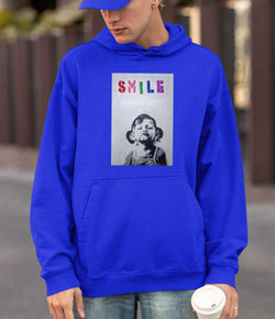 Image of Banksy Hoodie - Smile