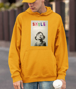 Image of Banksy Hoodie - Smile