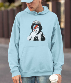 Image of Banksy Hoodie - Queen Elizabeth