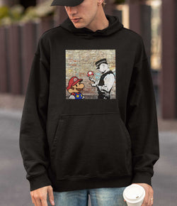 Image of Banksy Hoodie - Super Mario