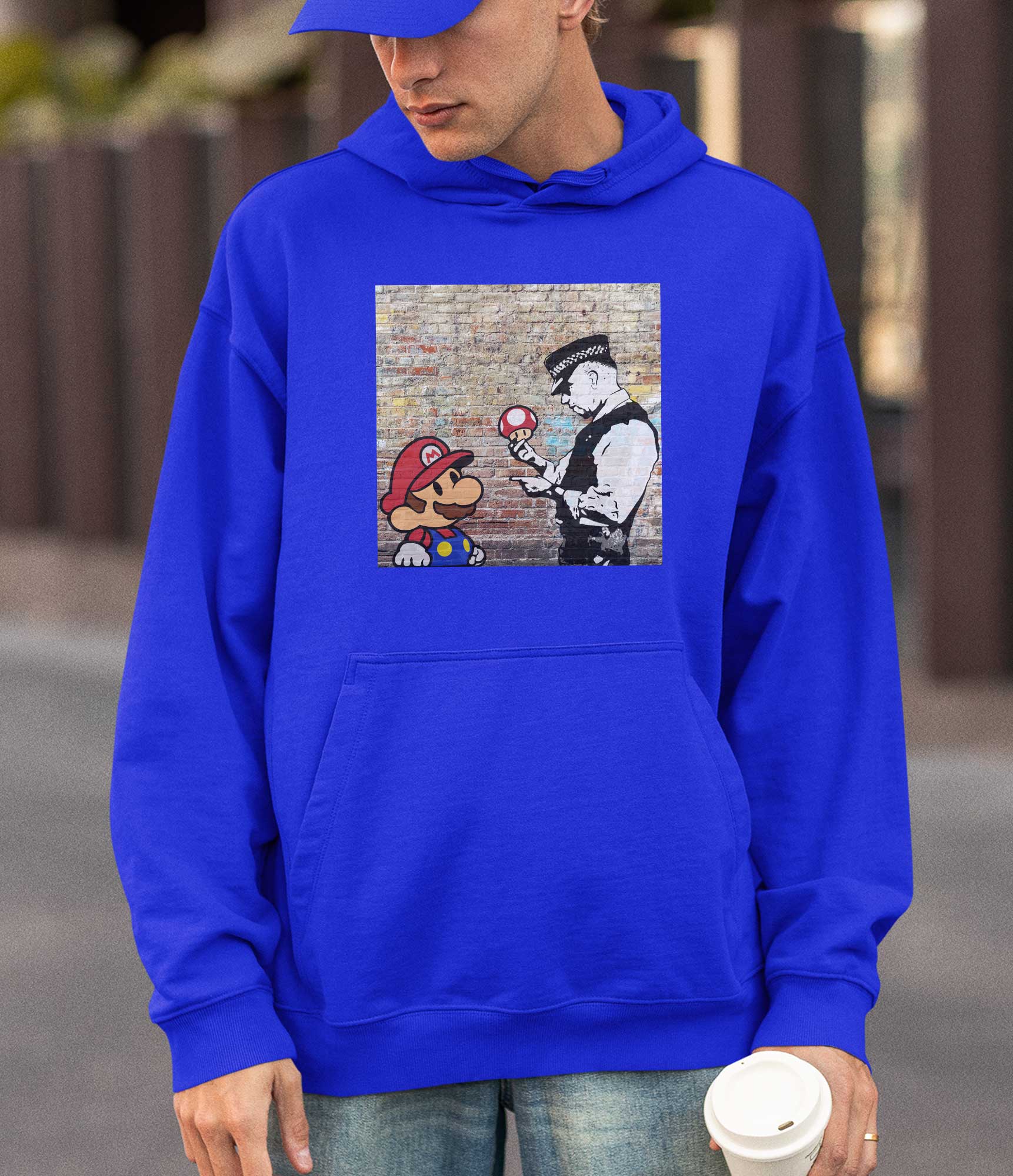 Image of Banksy Hoodie - Super Mario Banksy-Apparel