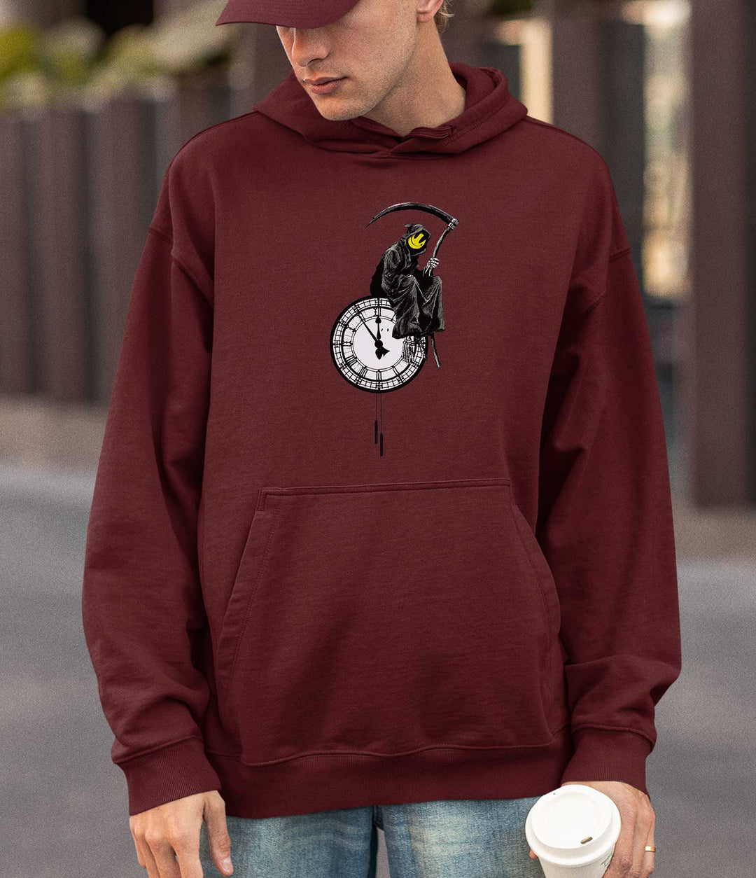 Banksy Hoodie - Grin Reaper