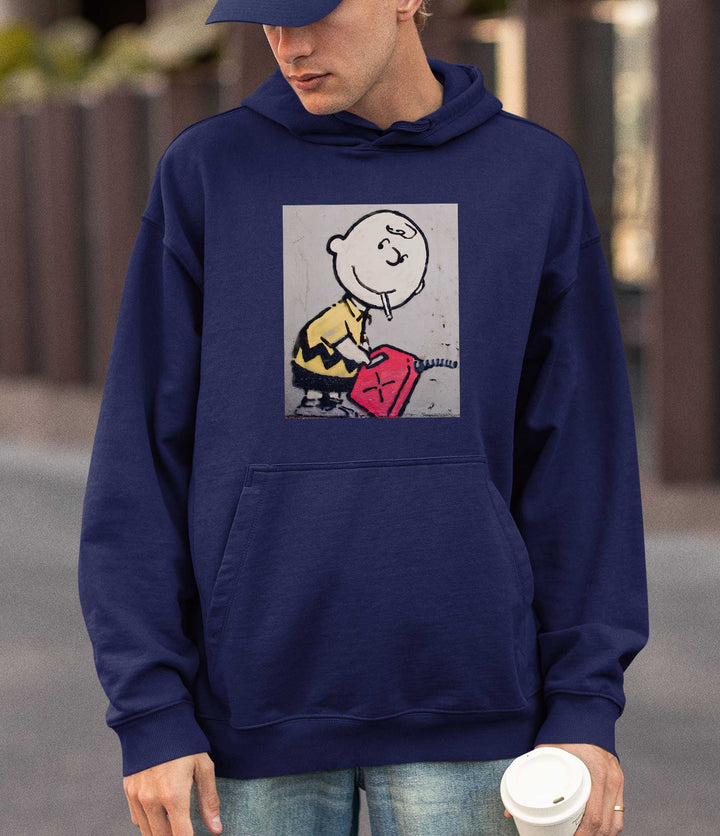 Banksy Hoodie - Charlie Brown