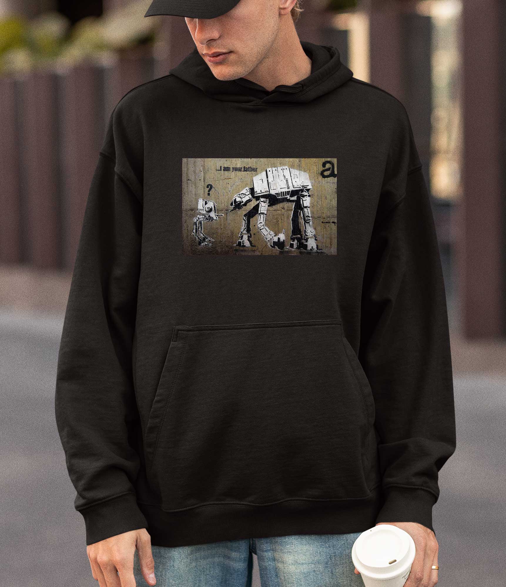 Image of Banksy Hoodie - I am Your Father Banksy-Apparel