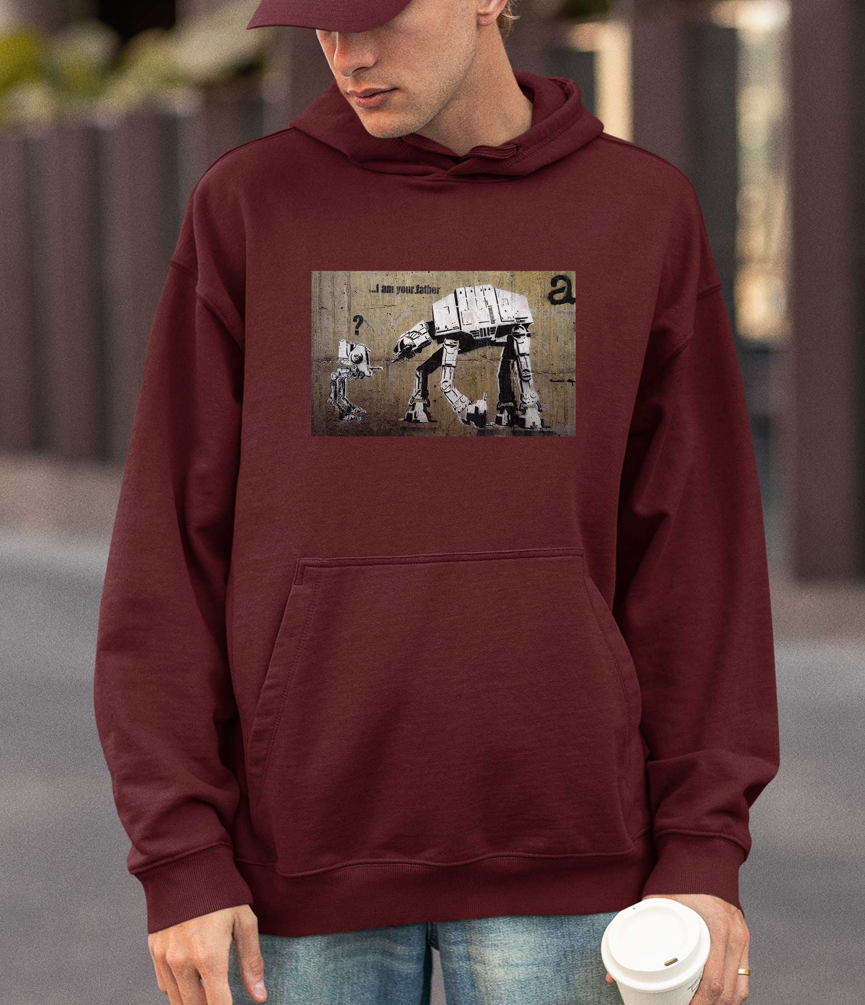 Image of Banksy Hoodie - I am Your Father Banksy-Apparel