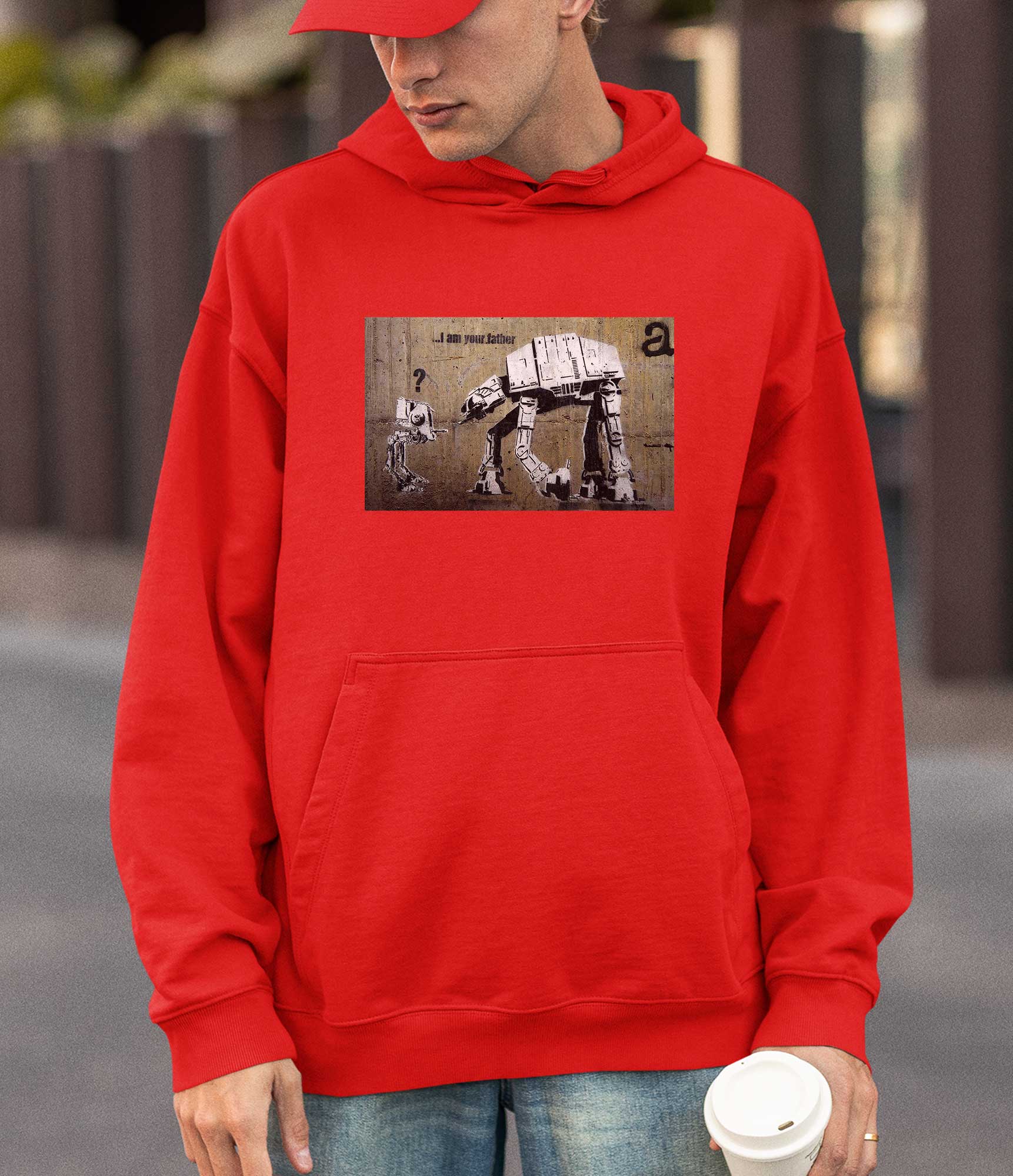 Image of Banksy Hoodie - I am Your Father Banksy-Apparel