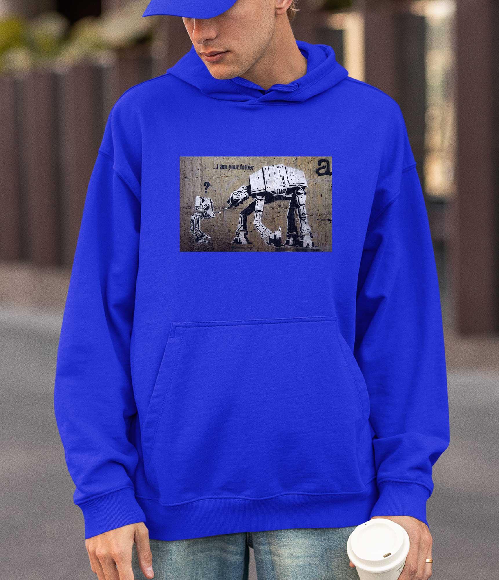 Image of Banksy Hoodie - I am Your Father Banksy-Apparel