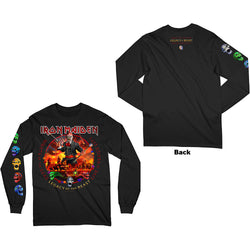 Image of Iron Maiden Long Sleeved T Shirt - Nights Of The Dead
