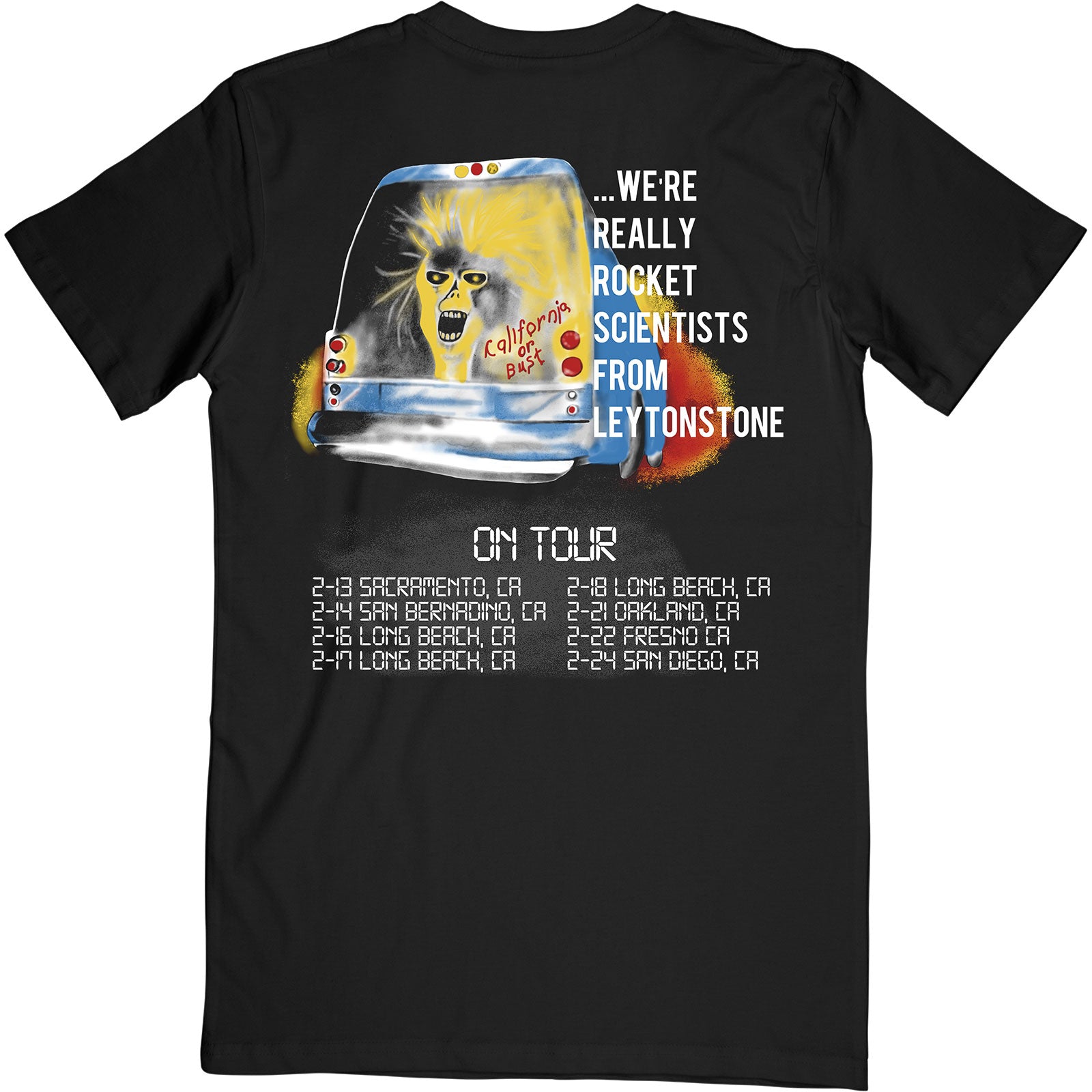 Image of Iron Maiden T-shirt - Not an English Rock Band Rock Off