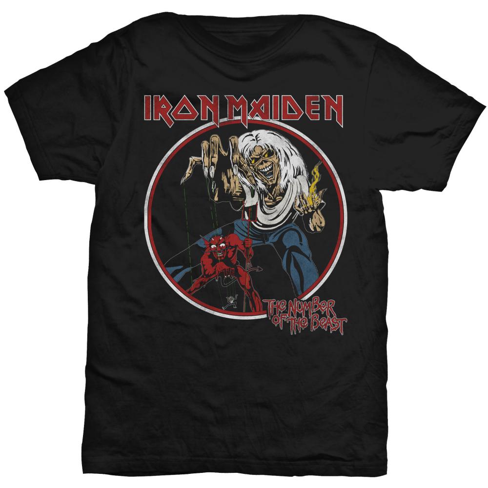 Image of Iron Maiden T-shirt - Number of the beast Rock Off