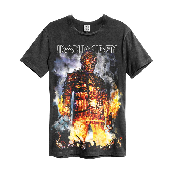Iron Maiden Battlefield T-shirt Amplified Charcoal Men's T-shirt