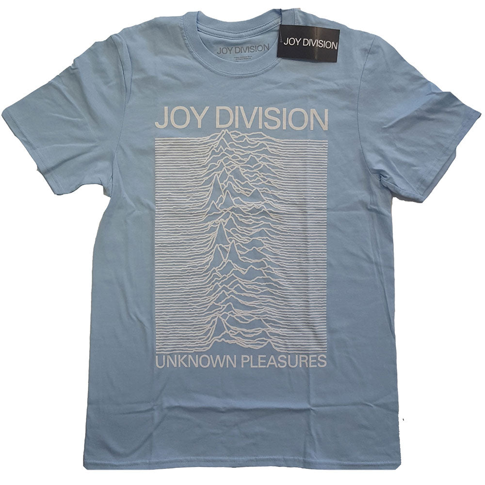 Image of Joy Division T Shirt - Unknown Pleasures, Blue Rock Off