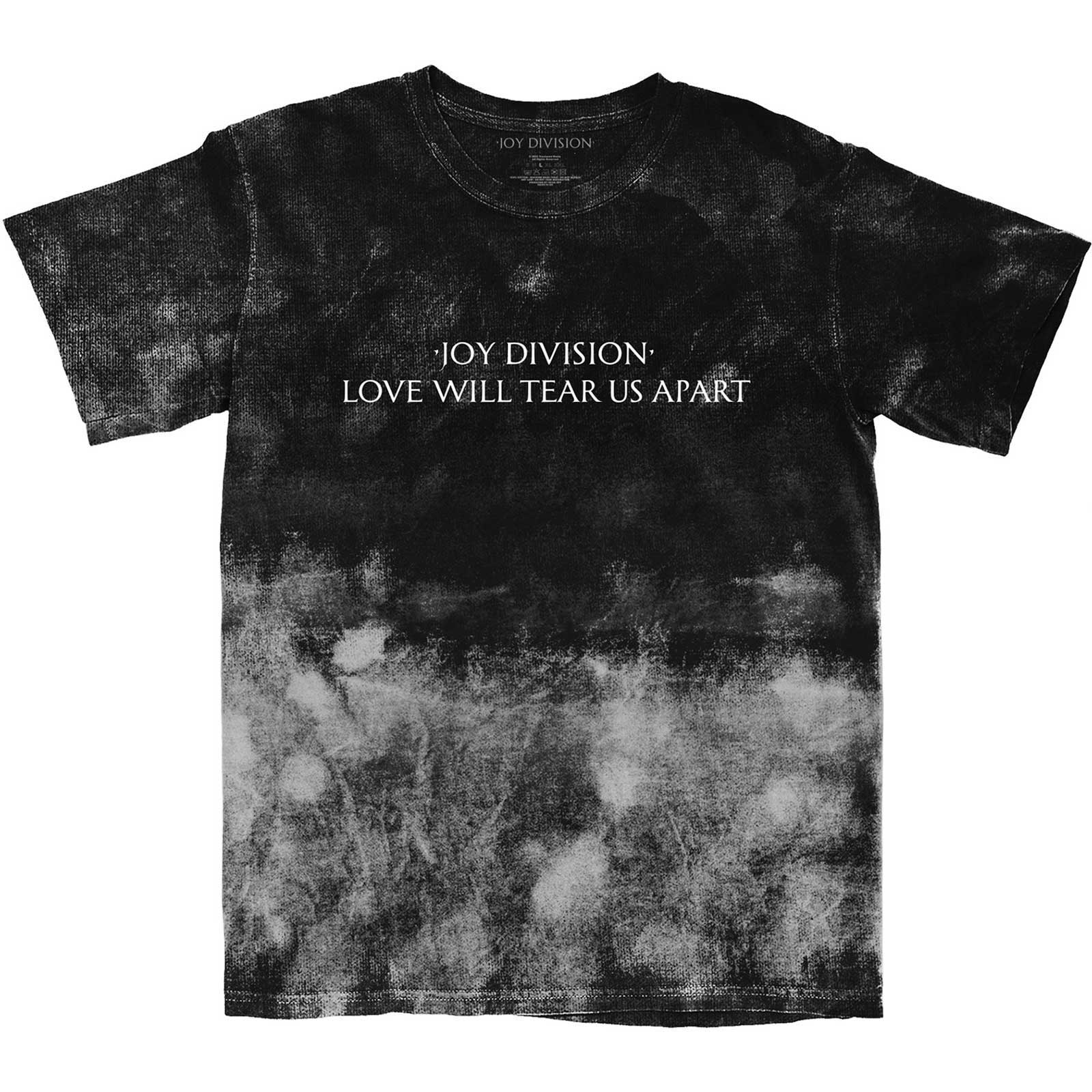 Joy Division T Shirt - Love Will Tear Us Apart