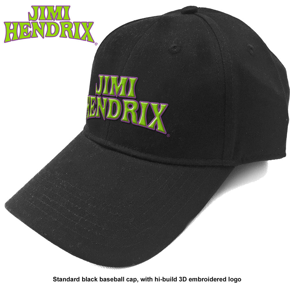 Image of Jimi Hendrix Unisex Cap - Arched Logo Rock Off