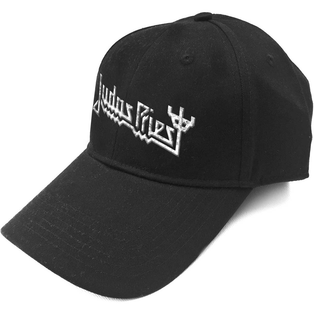 Image of Judas Priest Unisex Cap - Silver Fork Logo Rock Off