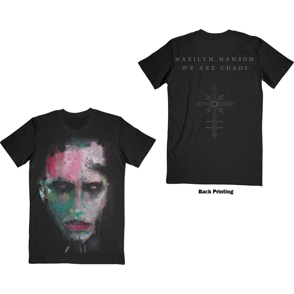 Image of Marilyn Manson T-Shirt - We are Choas Rock Off