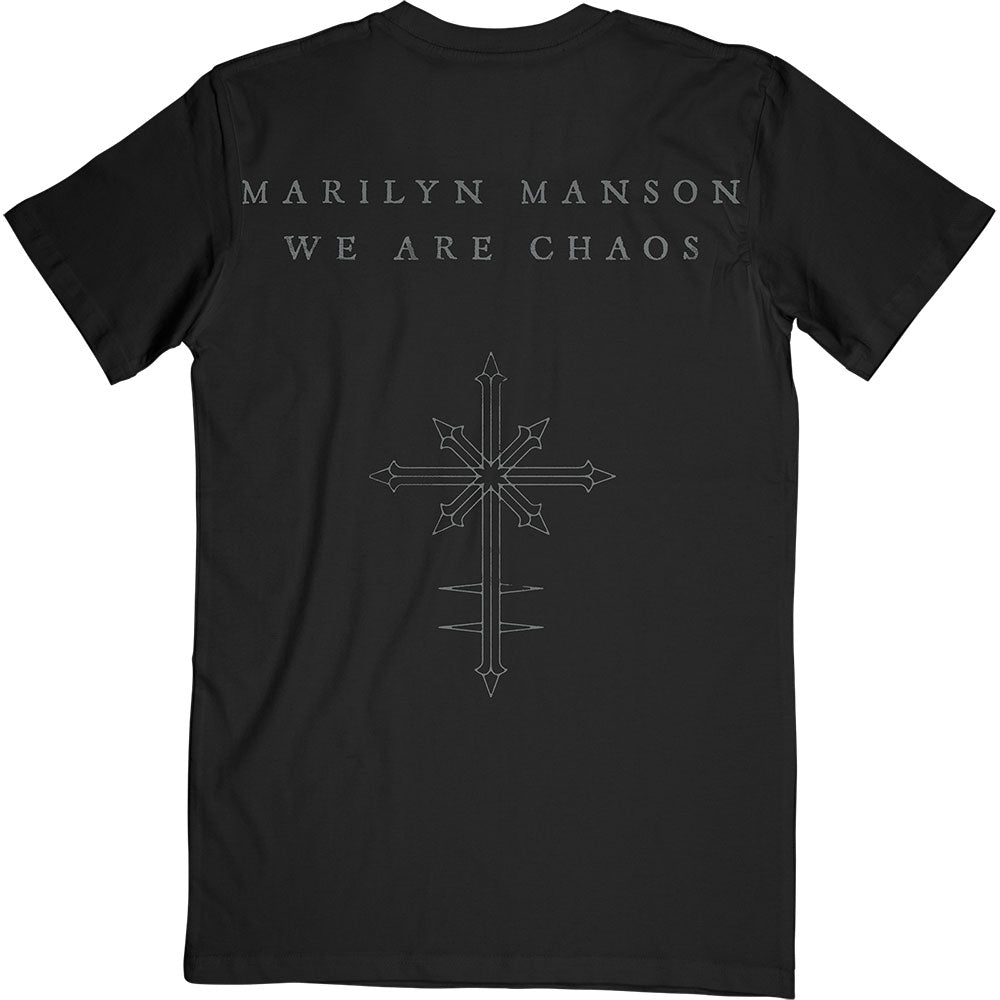 Image of Marilyn Manson T-Shirt - We are Choas Rock Off