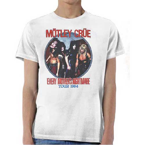 Image of Motley Crue T Shirt - Mothers Nightmare Unisex T-shirt Rock Off