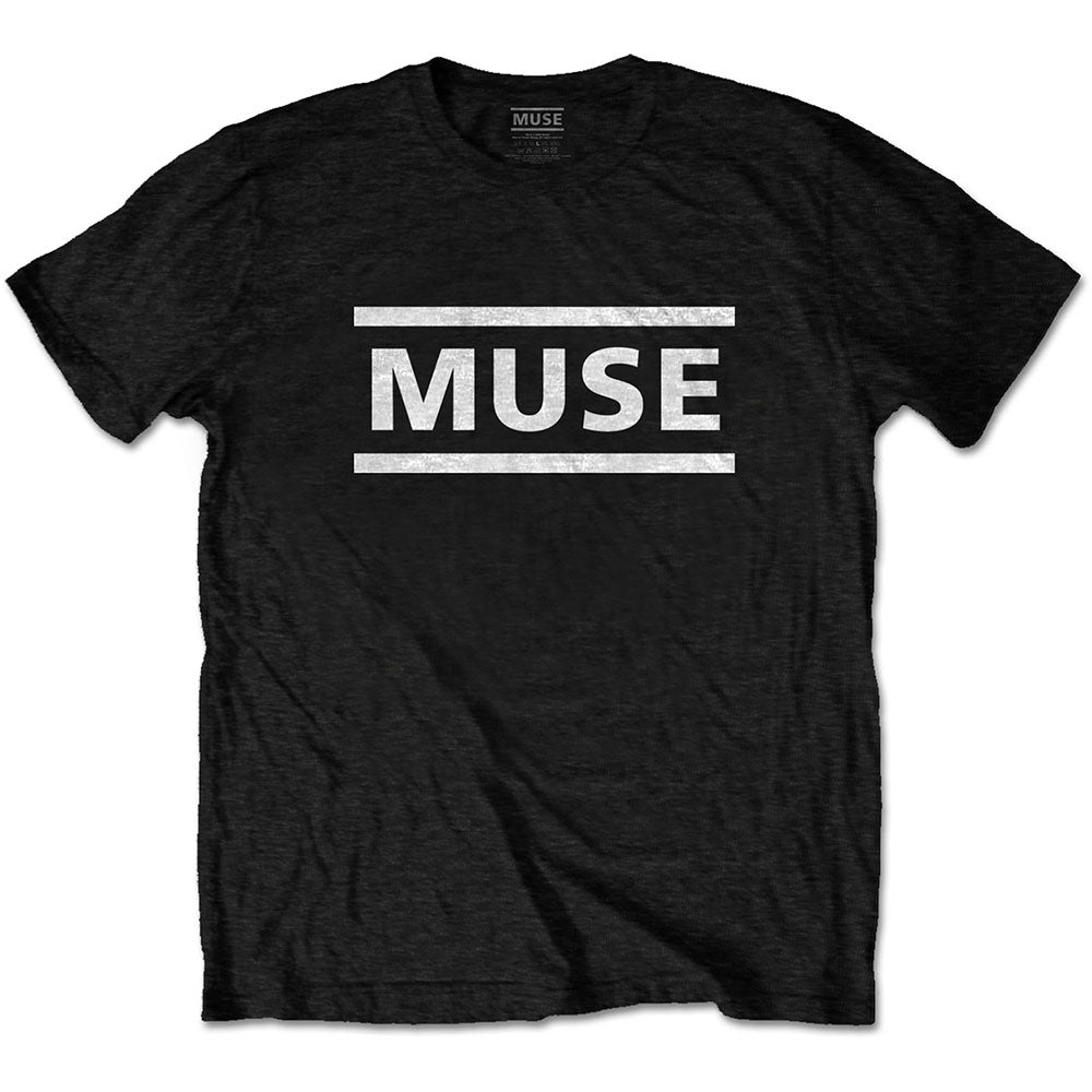 Image of Muse T-Shirt - White Classic Logo Rock Off