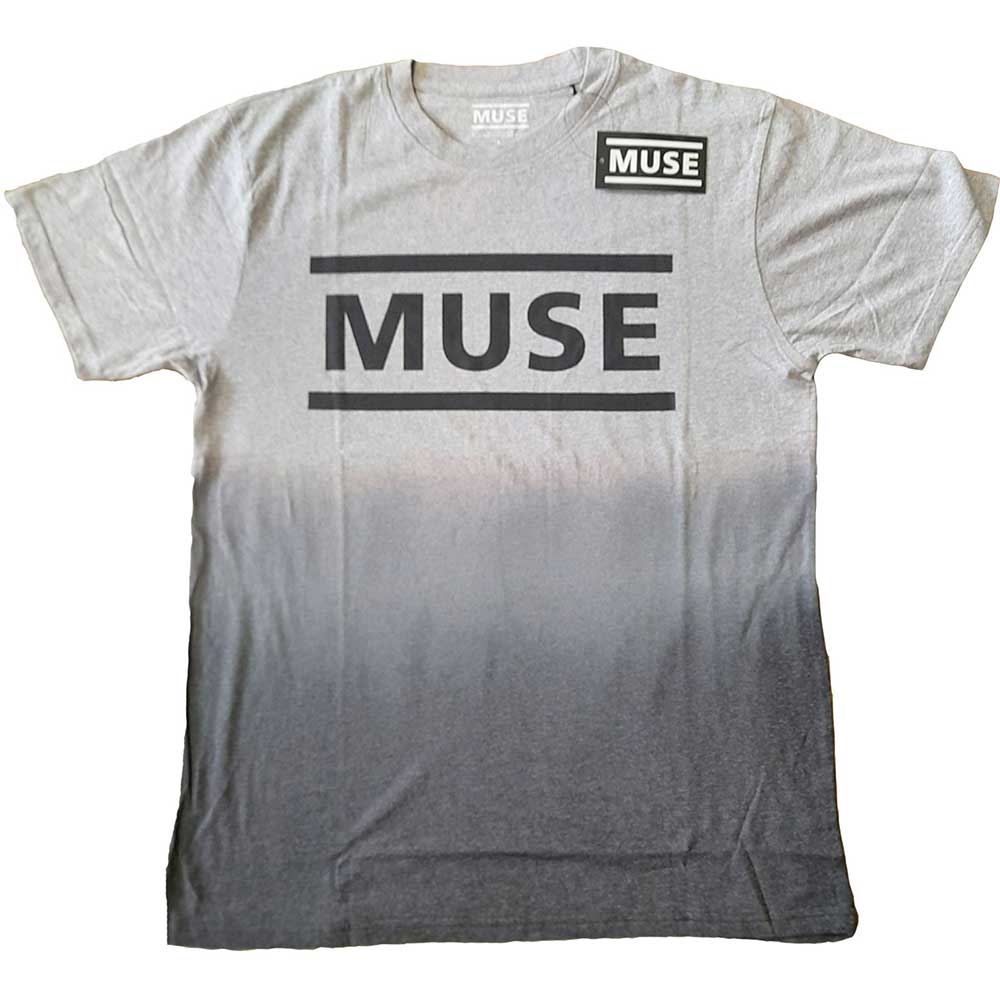 Image of Muse T-Shirt - Logo (Dip Dye) Rock Off
