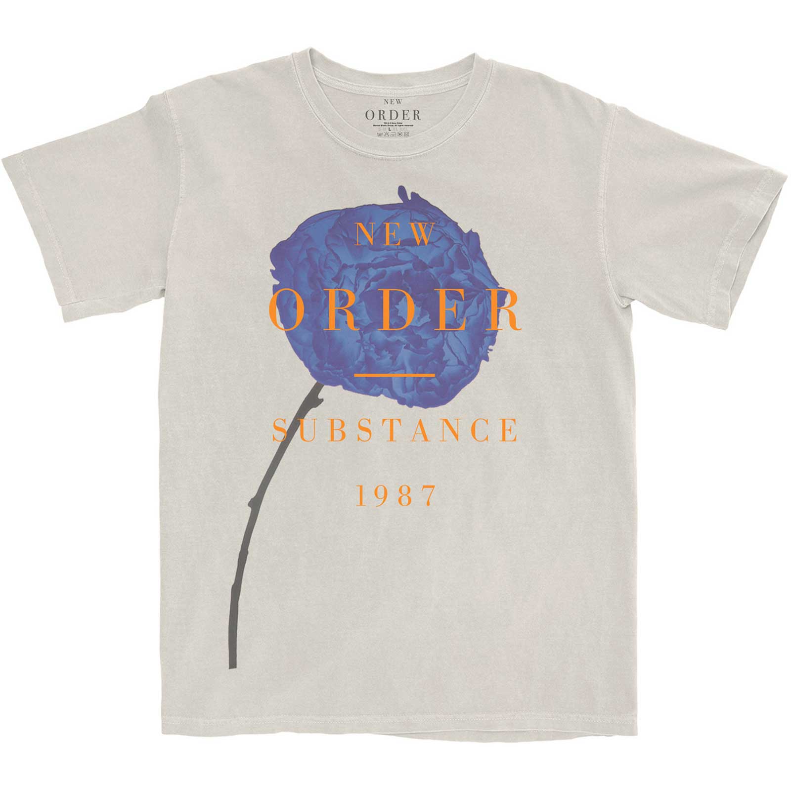 Image of New Order Men's T-Shirt - SPRING SUBSTANCE Rock Off