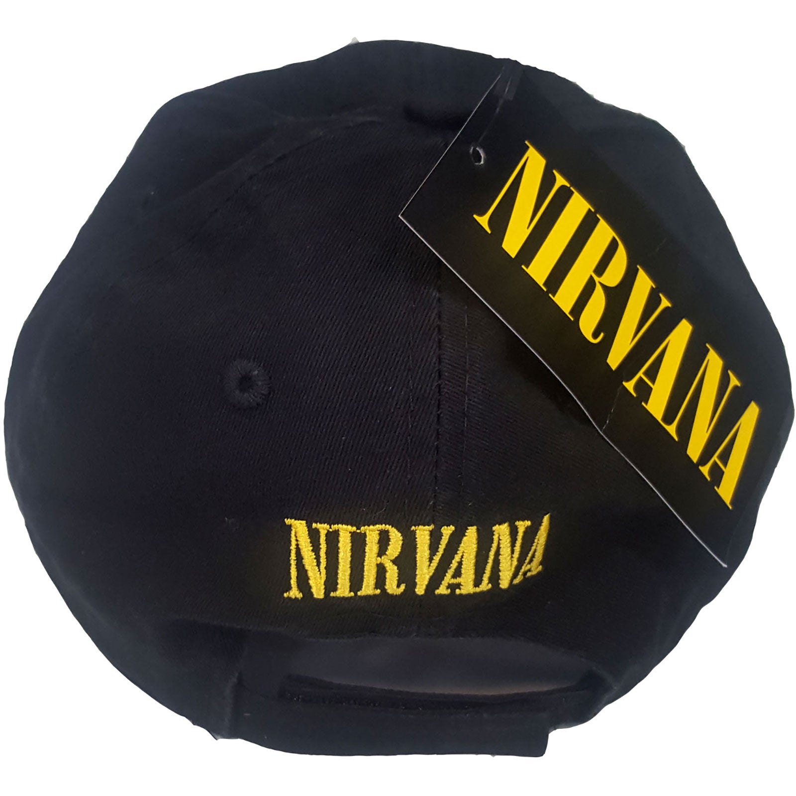 Image of Nirvana Unisex Baseball Cap: Smiley Face Rock Off