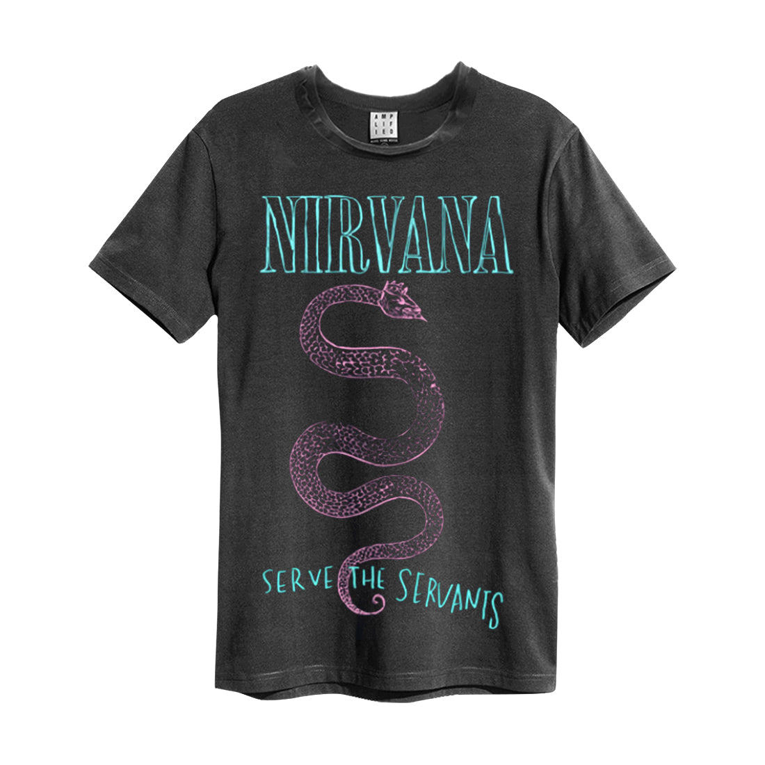 Image of Nirvana Serve the Servants Amplified Men's T-shirt