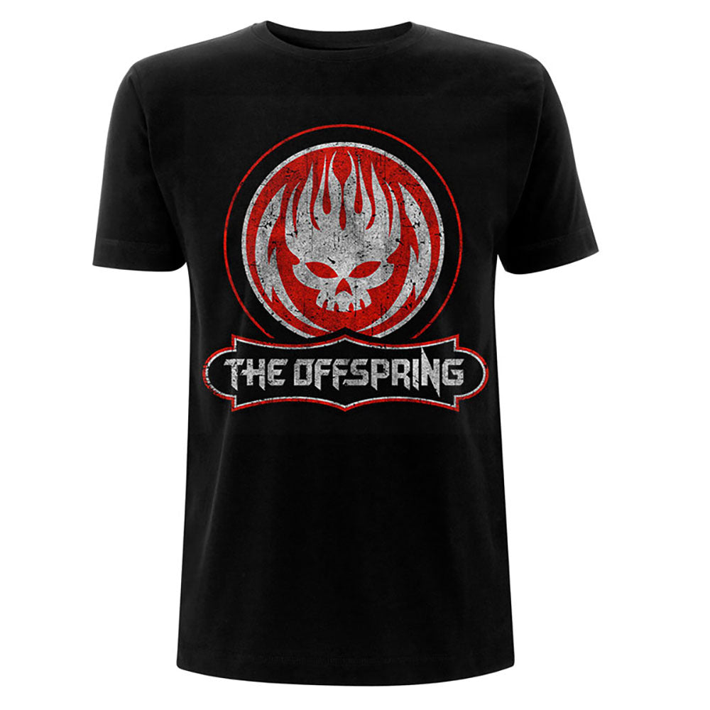 Image of The Offspring Unisex T-shirt - Distressed Skull Rock Off
