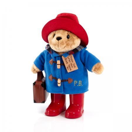 Image of Large Classic Paddington Bear with Boots & SuitcasePA1490