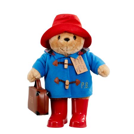 Image of Large Classic Paddington Bear with Boots & SuitcasePA1490