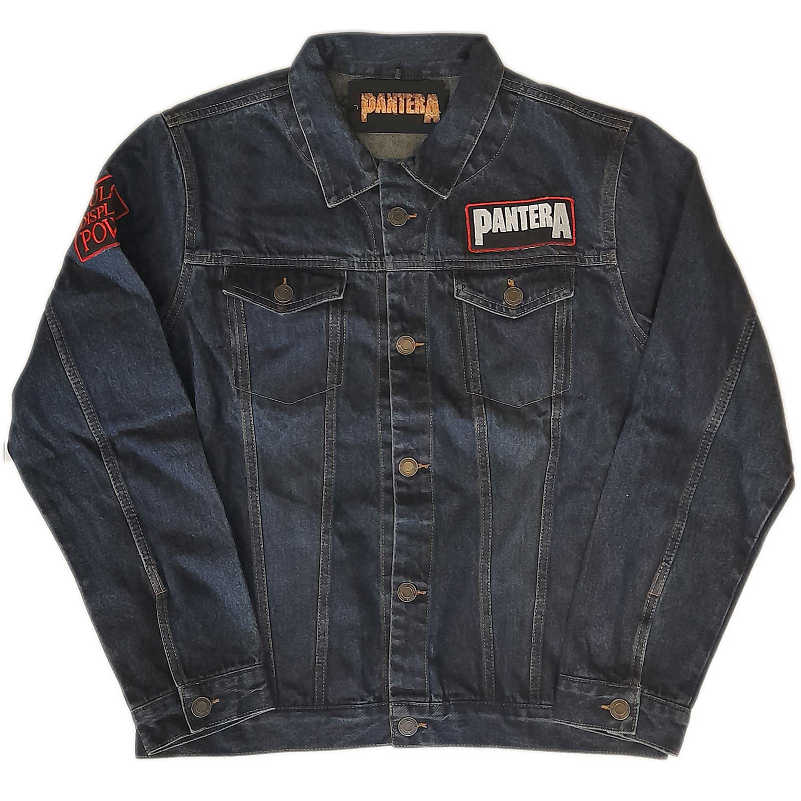Image of Pantera Unisex Unisex - Denim Jacket Rock Off