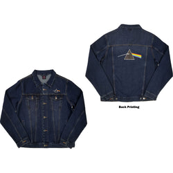 Image of Pink Floyd Denim Jacket - Dark side of the Moon