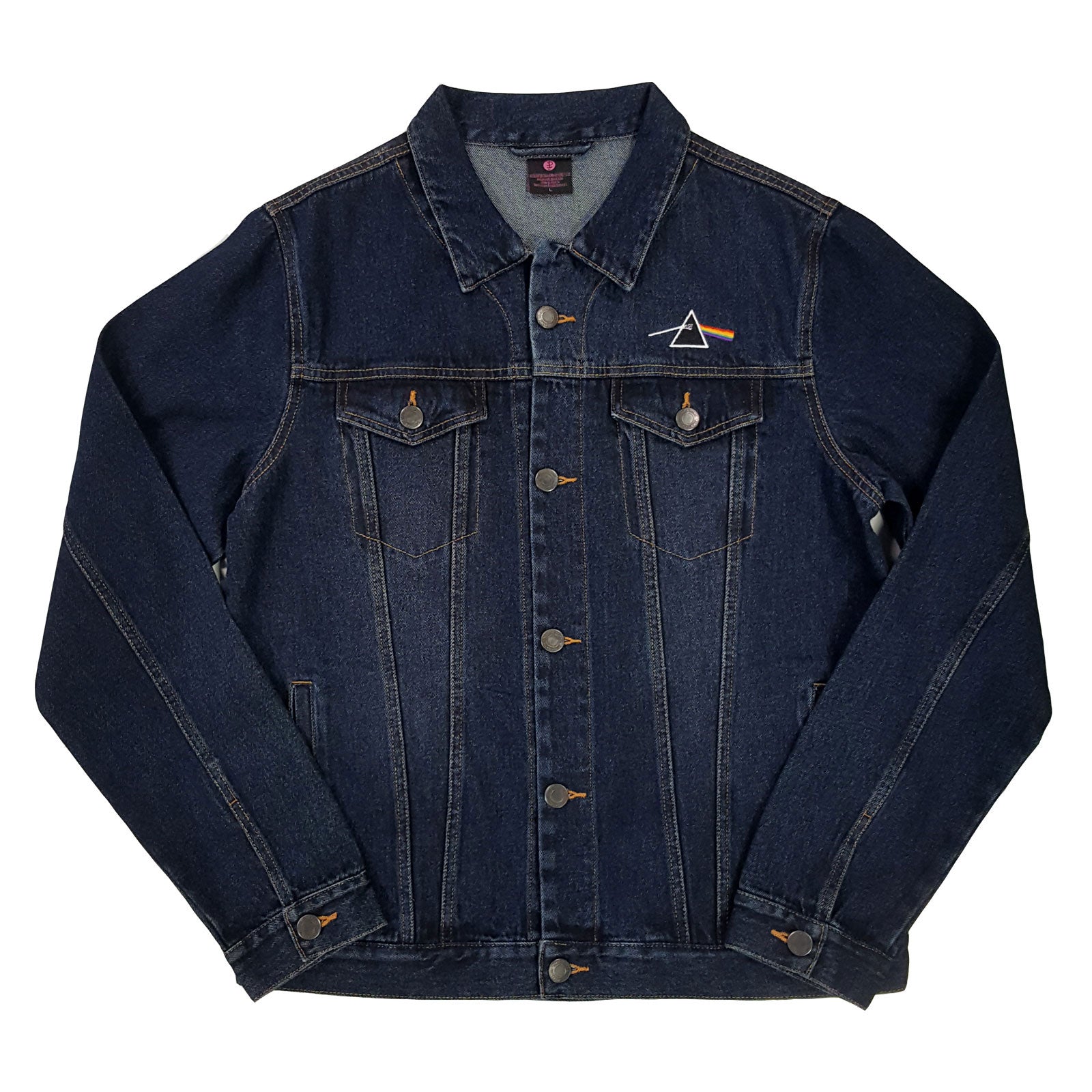 Image of Pink Floyd Denim Jacket - Dark side of the Moon Rock Off