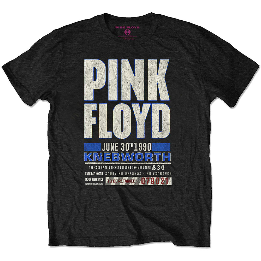Image of Pink Floyd T-shirt - Knebworth '90 Blue Rock Off
