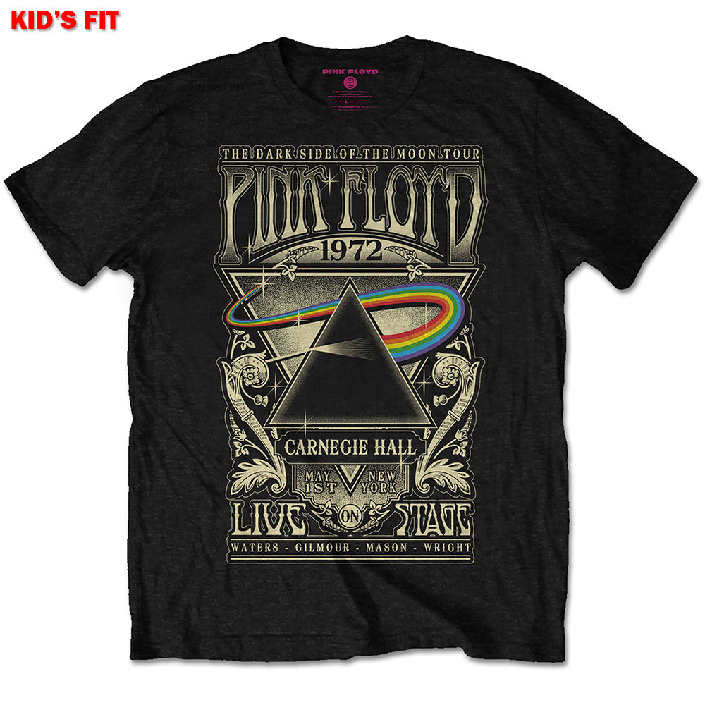 Kids Pink Floyd T-Shirt - Carnagie Hall Poster