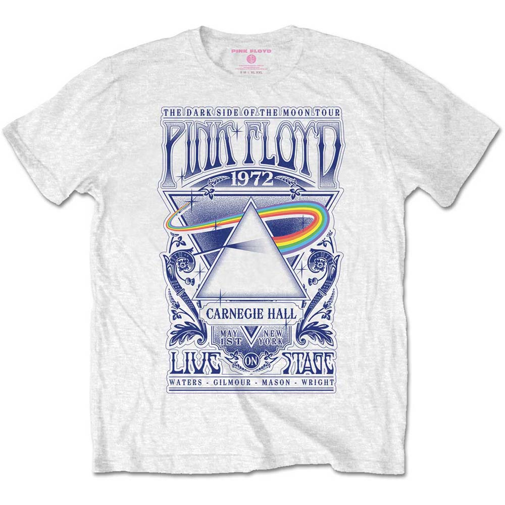 Image of Pink Floyd T-shirt - Carnegie Hall 1972 Rock Off