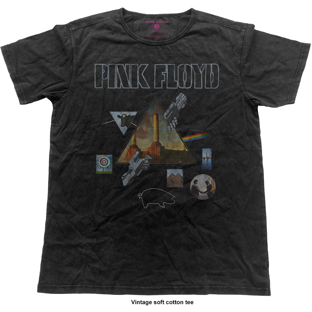 Image of Pink Floyd T-shirt - Montage Rock Off