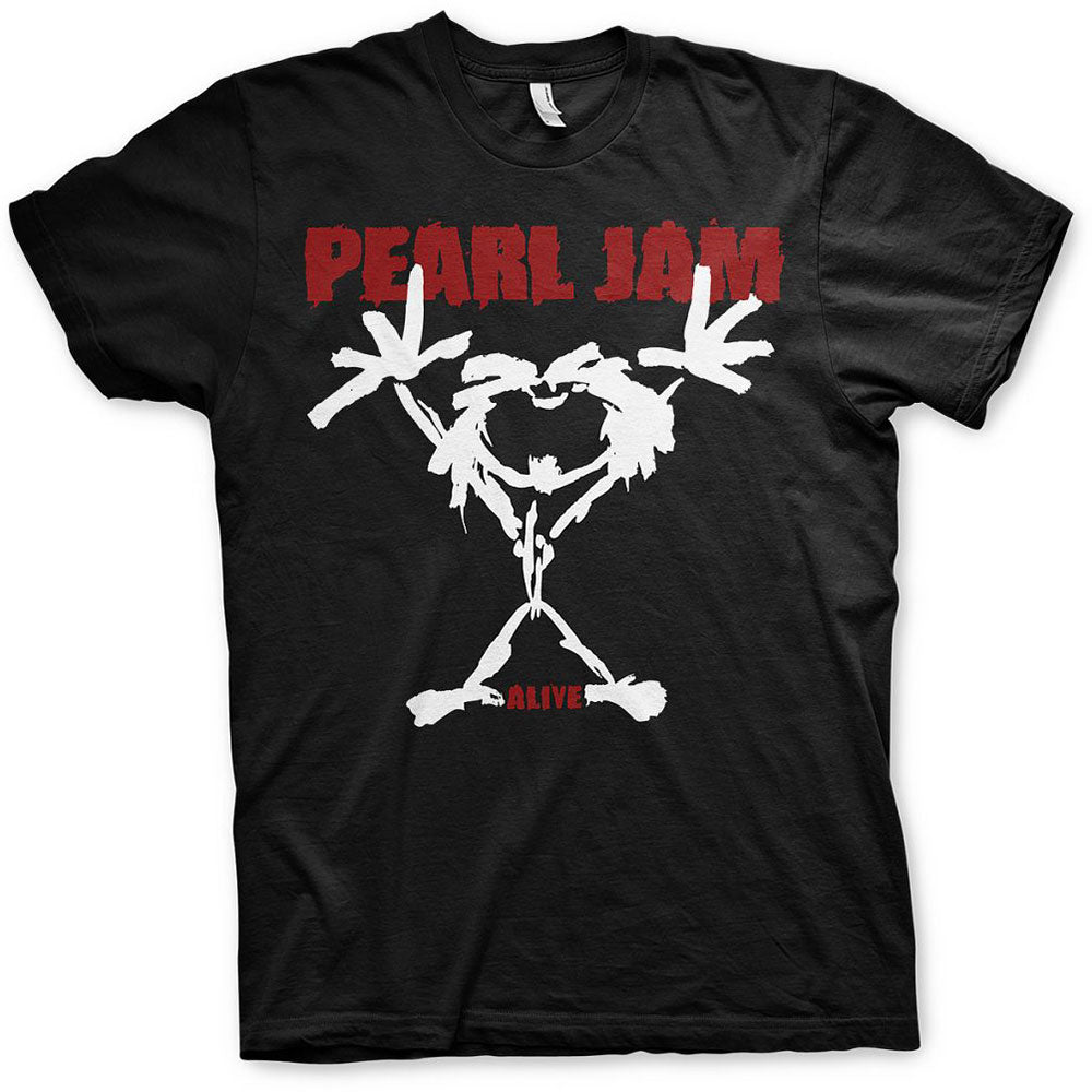 Image of Pearl Jam 'Stickman' Unisex T-shirt Rock Off